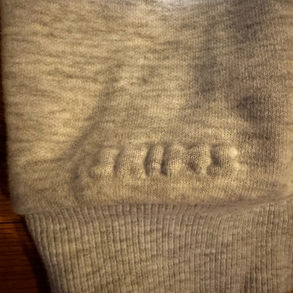 SKIMS Cotton Fleece Classic Zip Hoodie in Light Heather Gray - Picture 5 of 7